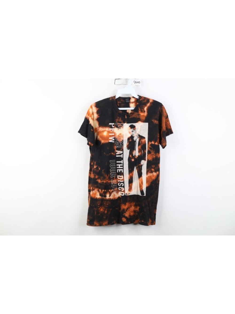 Y2K Womens S Acid Wash Pray For The Wicked Tour Panic At The Disco Band T-Shirt